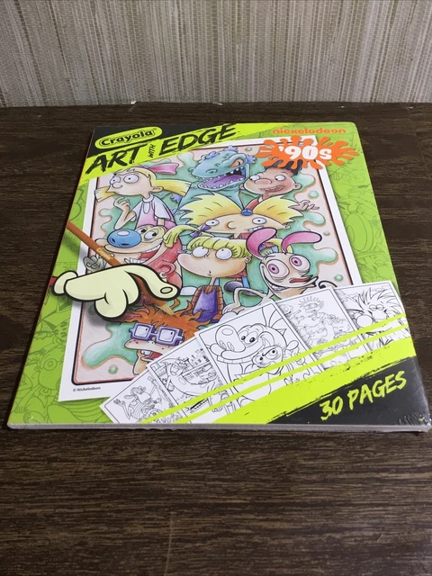 NICKELODEON 90S RUGRATS Hey Arnold Catdog Crayola Art With Edge