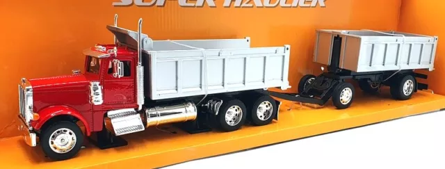 WELLY 1 32 SCALE Diecast 39944 2G Peterbilt 379 TIpper And Trailer 49.99 PicClick UK
