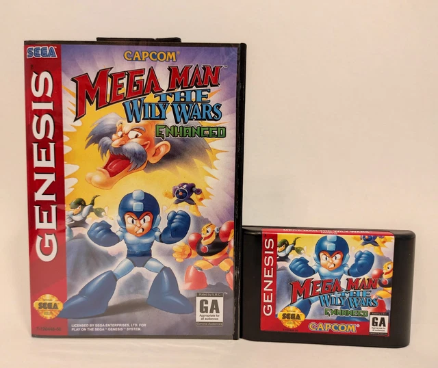 MEGA MAN WILY Wars Enhanced Sega Genesis/Mega Drive EUR 37,93 PicClick FR