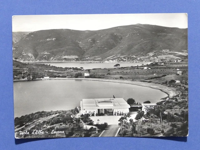 Cartolina Isola d'Elba - Lacona - 1957