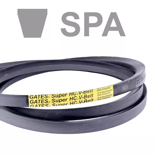 Gates Profil SPA Super HC 13 mm x 10 mm Keilriemen Antriebsriemen 732 - 1030