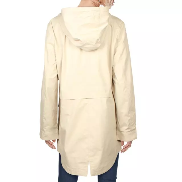French Connection Womens Beige Hooded Anorak Jacket Outerwear S BHFO 4795 2