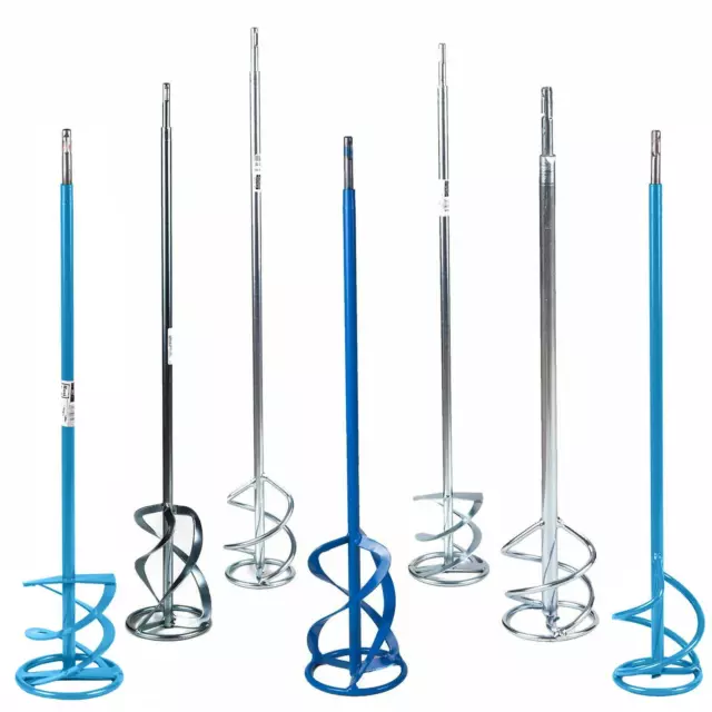 Mixing Paddle SDS PLUS Whisk, Stirrer, Plaster Paint, Motar Mixer - Sizes/Shapes