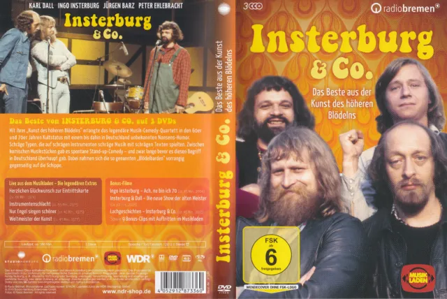 Insterburg + Co. / Live im Musikladen / Das Beste / DVD´s von 2019 / Neuwertig ! 2