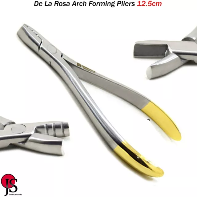 De La Rosa Contouring Arch Wire Forming Pliers Orthodontic Dental Ligature Plier