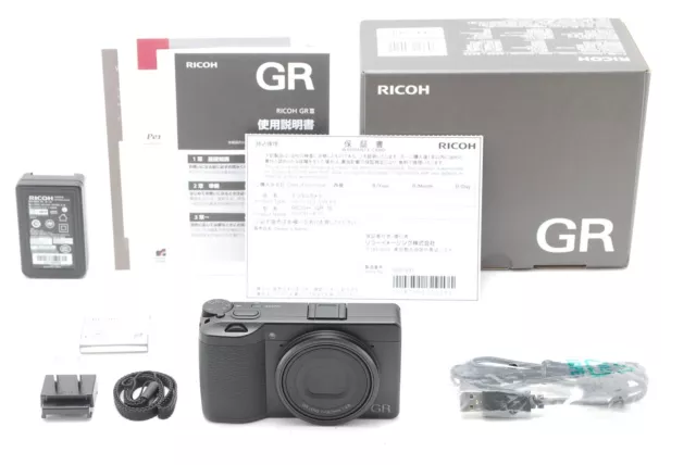 778shots![TOP MINT W/Box ] RICOH GR III 3 24.2MP APS-C Digital Camera From JAPAN
