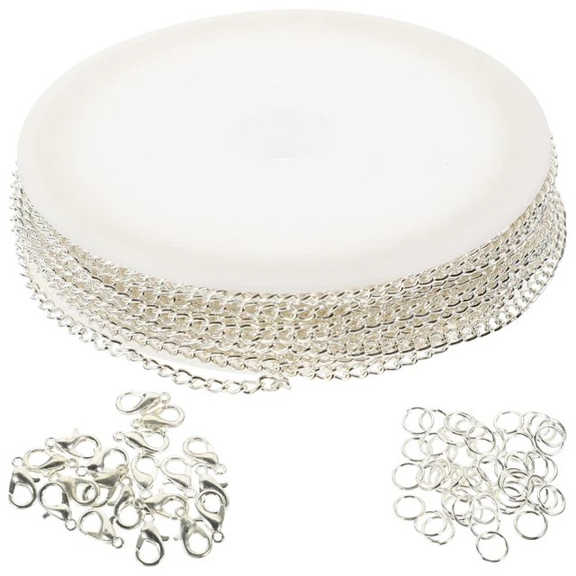 1 Juego Collar Material Joyería Descubrimientos Eslabón Collar, Cadena