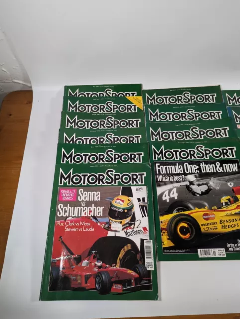 Motorsport magazine F1 Formula 1 Bundle 1997 -2001 3
