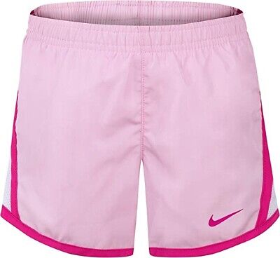 Nike Girls Dri-Fit Technology Foam Pink Running Shorts Size 6 - NEW