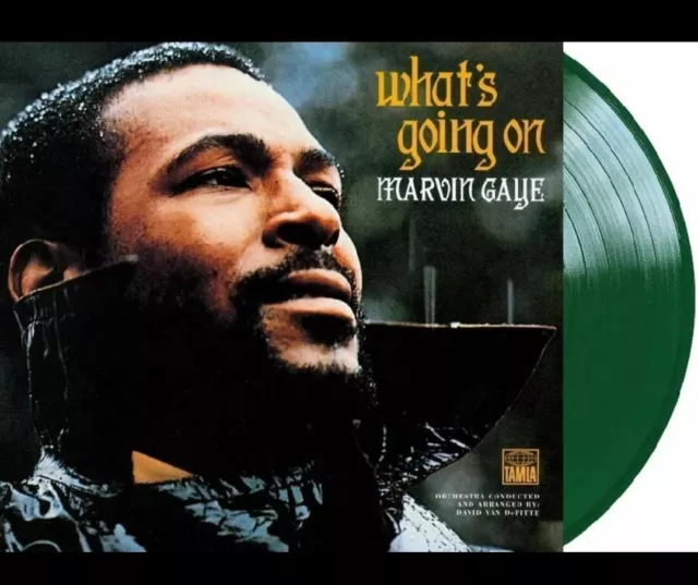 Marvin Gaye : Whats Going On (Limited 50th Anniversary Green Vinyl LP) New