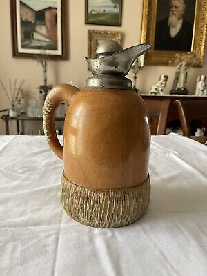 Isac Milano Aldo Thermos Vintage In Legno Stile Macabo Aldo Tura 