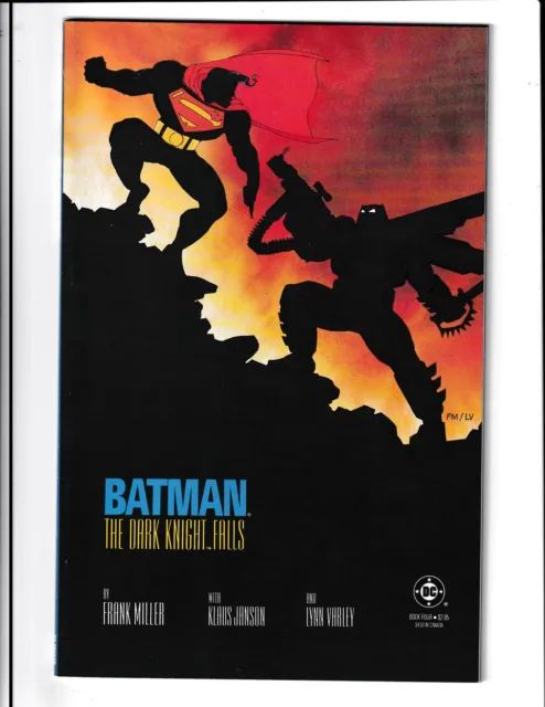 Batman: Dark Knight Returns #4 (1986) Frank Miller - Dark Knight Falls DC Comics