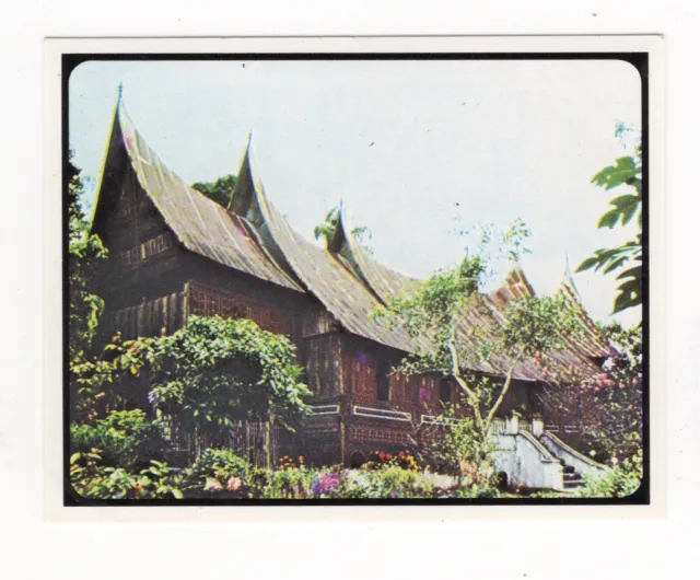 Sanitarium NZ. Discover Indonesia 1977. Minangkabau House, West Sumatra