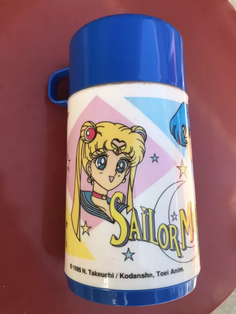 Sailor Moon Sailor Scout Lineup Tin Titans Lunch Box with Thermos