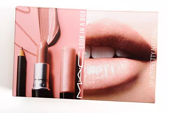 MAC Look In a Box Lip Kit/Pretty Natural