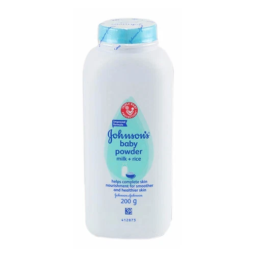 Leche y arroz en polvo para bebés Johnson's 200 g