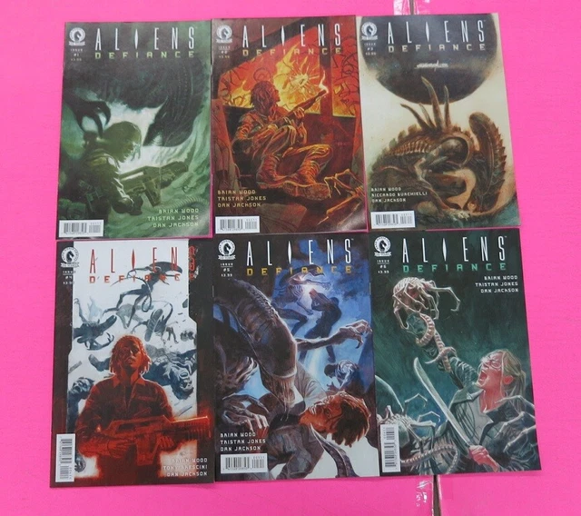 Aliens Defiance  # 1,2,3,4,5,6,7,8,9,10,11,12 COMIC DARK HORSE 2016 12 LOT SET