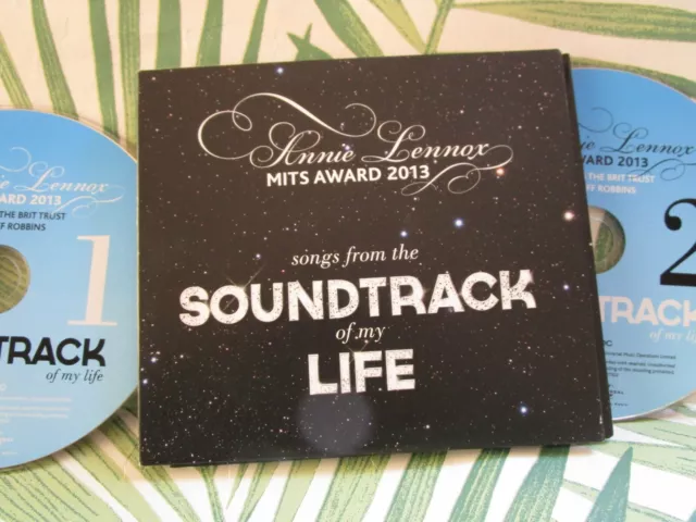 ANNIE LENNOX MITS Award 2013 Songs From The Soundtrack Of My Life PROMO 2x CD