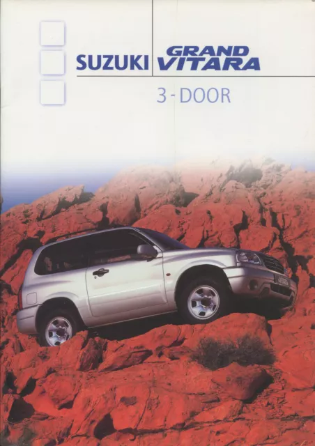 Car Brochure - Suzuki Grand Vitara 3-Door - February 2001