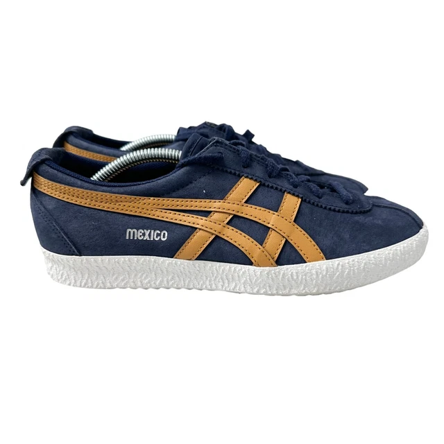 Asics Onitsuka Tiger Mexico 66 Rare Shoes Mens Size US 6 Blue Sneakers Designer