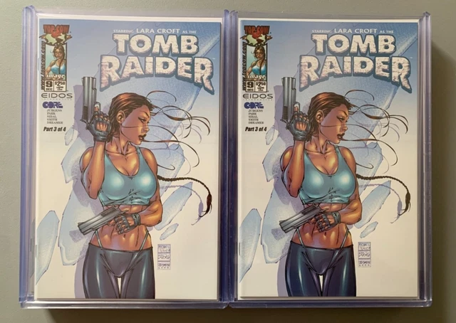 Lara Croft Tomb Raider #9 Michael Turner Variant Cover, Top Cow/Image, 2000