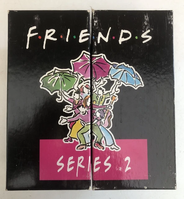 FRIENDS SERIES 2 Vhs Tape Boxset - Rare Retro Video Series £5.00 ...