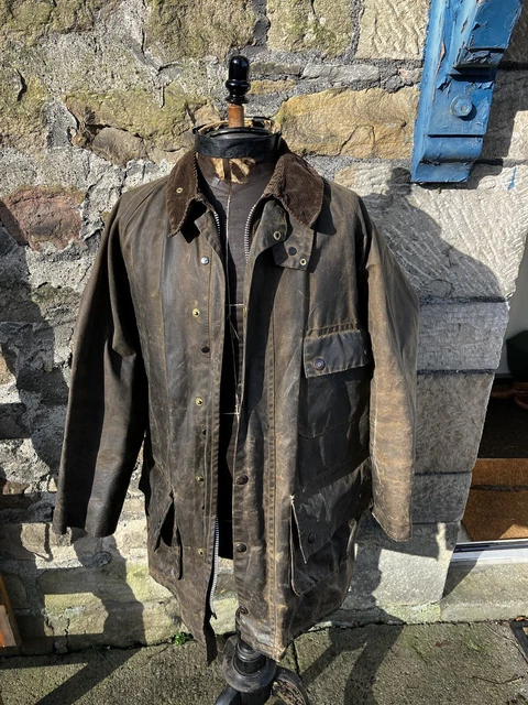 barbour# ファッション 80s BARBOUR SOLWAYZIPPER c36