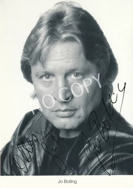 100% Original Autograph Autograph Signed Card Jo Bolling J1.39