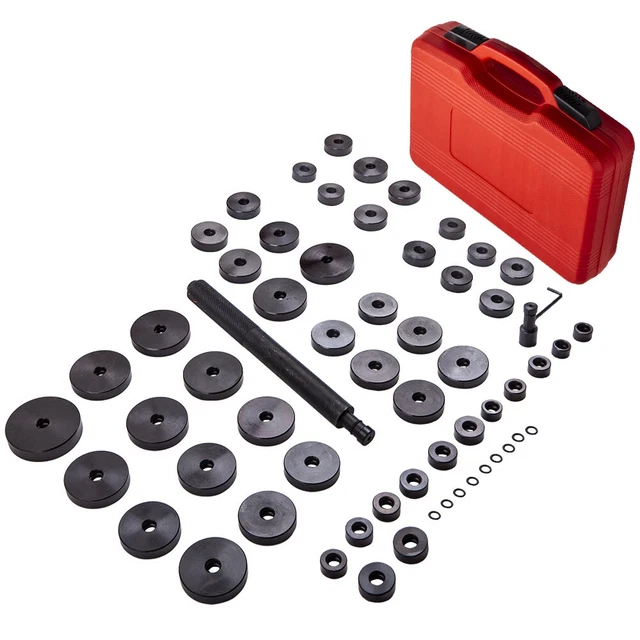 50 pezzi cuscinetti ruota dischi di montaggio pezzo a pressione strumento pressa kit propulsione 24, 25, 26
