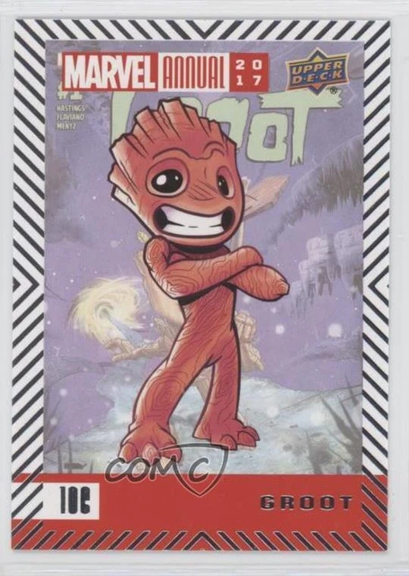 2017 Upper Deck Marvel Annual Groot SP #106 0e3