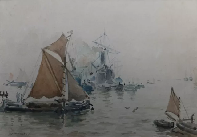 Early/Mid 20th Century Watercolour - F&G Signed Chambers