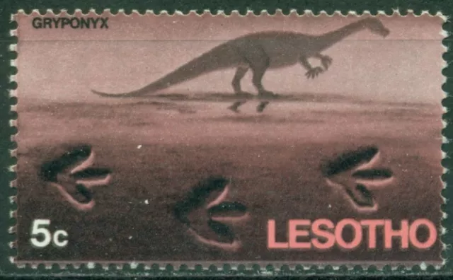 Lesotho Scott #76 MNH Prehistoric Animals Fauna 5c Dinosaur  $$