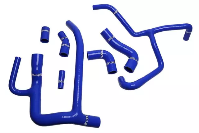 Kit completo de manguera de refrigerante de silicona Land Rover Discovery 2 Td5 azul - BA10760