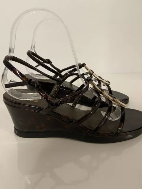 Stuart Weitzman Womens Wedge Sandals size 7M