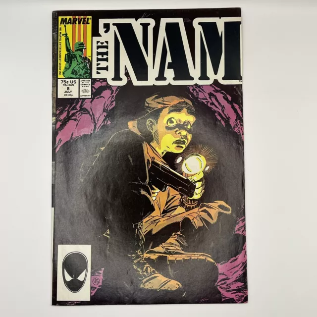 MARVEL The 'Nam #8.  KEY COLLECTOR: 1st App of the Tunnel Rat
