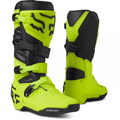 Botas De Motocross Fox Racing Comp Fluo Amarillas Precio De Venta Sugerido Por El Fabricante £279.99