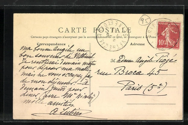 CPA Vetheuil, Bords de la Seine, Pointe de I´Ile 2