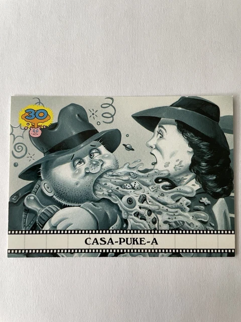 CARTE LES CRADOS, Garbage Pail Kids, n°18 Baudoin P'tit-coin EUR 50,00 - FR