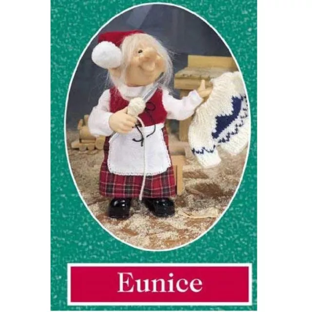 Zim's The Elves Themselves Eunice The Elf Christmas Figurine New