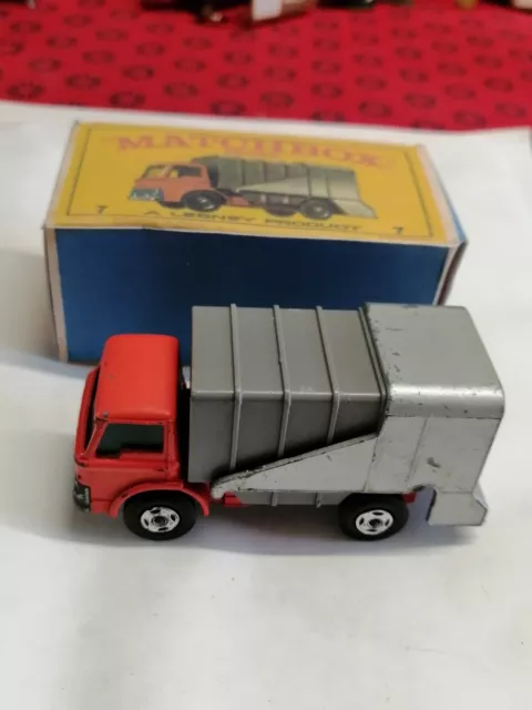 Matchbox Superfast Ford Refuse Truck Boîte N° 7