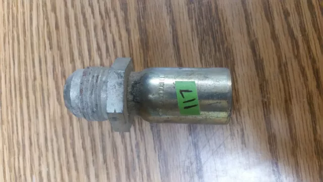 Eaton Weatherhead 08U 512 1/2" Hose X 3/4" JIC Male Hydraulic Fitting #117