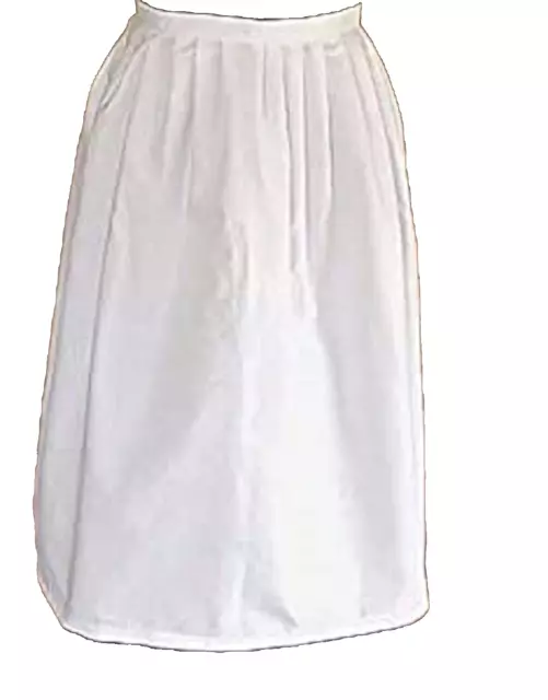 Victorian / Edwardian Tudor White Maids waist Junior   Apron Fancy Dress.