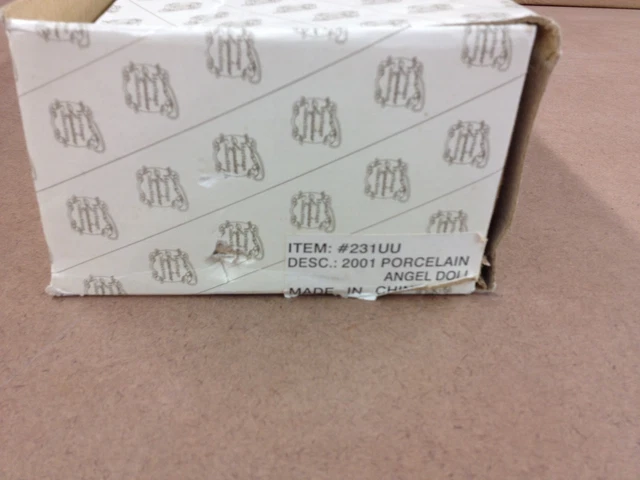 Heritage Signature Collection Porcelain Angel Doll 231UU W / Box 3