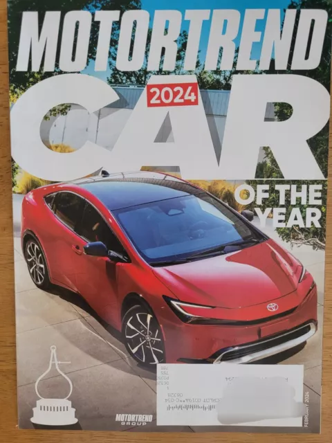 Motor Trend  Magazine  February 2024  Car of the Year