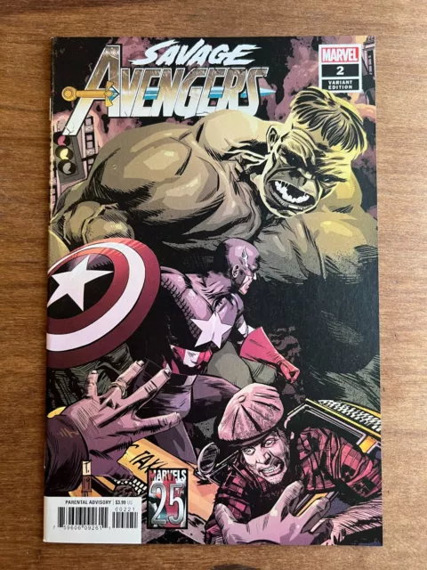 Savage Avengers 2 Marvel Comics Marvels 25th Tribute Variant 2019