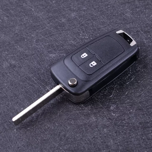 Flip Key Shell Fit For Chevrolet Cruze Opel Vauxhall Holden Case Fob 2 Button