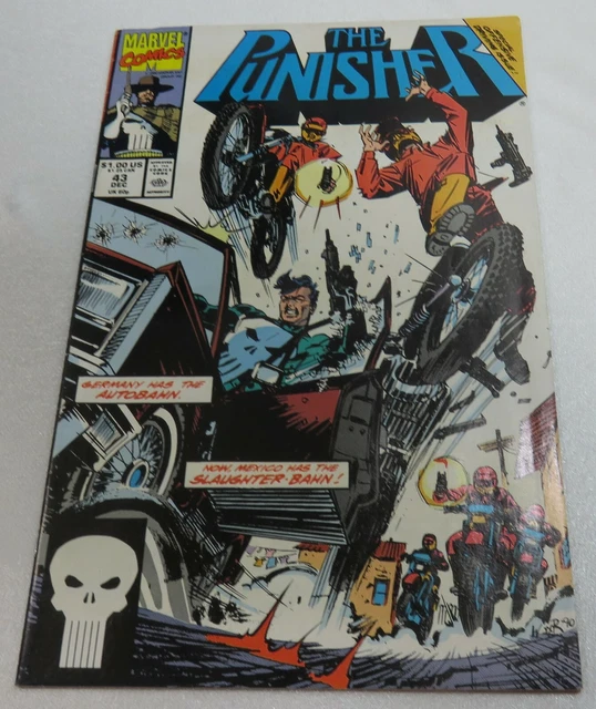 The Punisher Vol 2 No.36 August 1990 Near MINT Condition Marvel