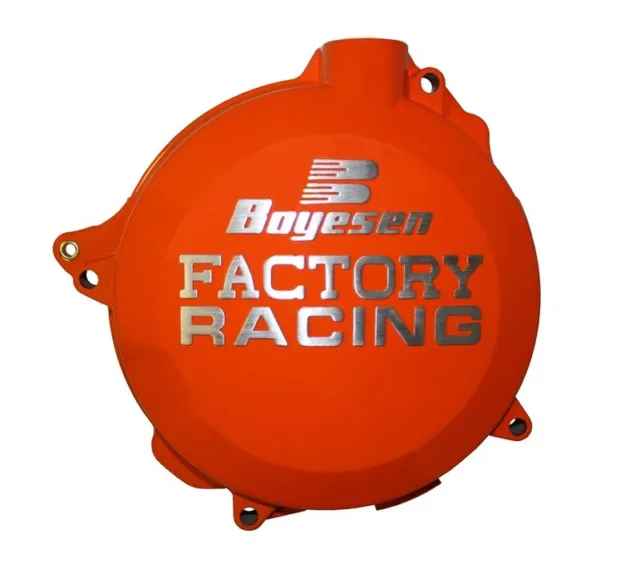 BOYESEN CC-41AO Factory Racing Coperchio frizione arancione KTM/Husqvarna