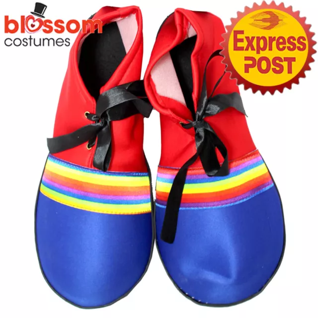 TM185 Giant Clown Adult Shoes Birthday Party Circus Halloween Costume Accessory