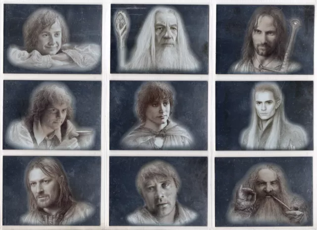 2006 Topps Lord of the Rings Masterpieces Foil Art Card You Pick Finish Your Set